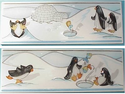 tile - tegel
Trefwoorden: penguin pinguin bathroom badkamer  tile tegel