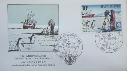 Belgium
Belgium 10th Anniversary of Antarctic Treaty
Trefwoorden: stamp postzegel Belgium 10th Anniversary of Antarctic Treaty